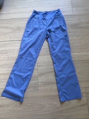 healing hands Women's Scrub Pants in Ceil Blue